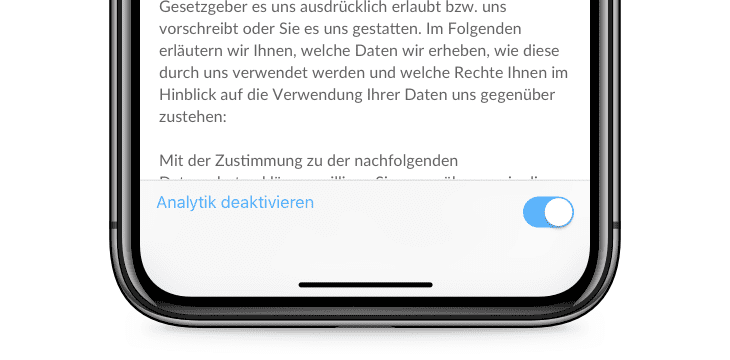 Datenschutz-Grundverordnung - Opt-out in Apps