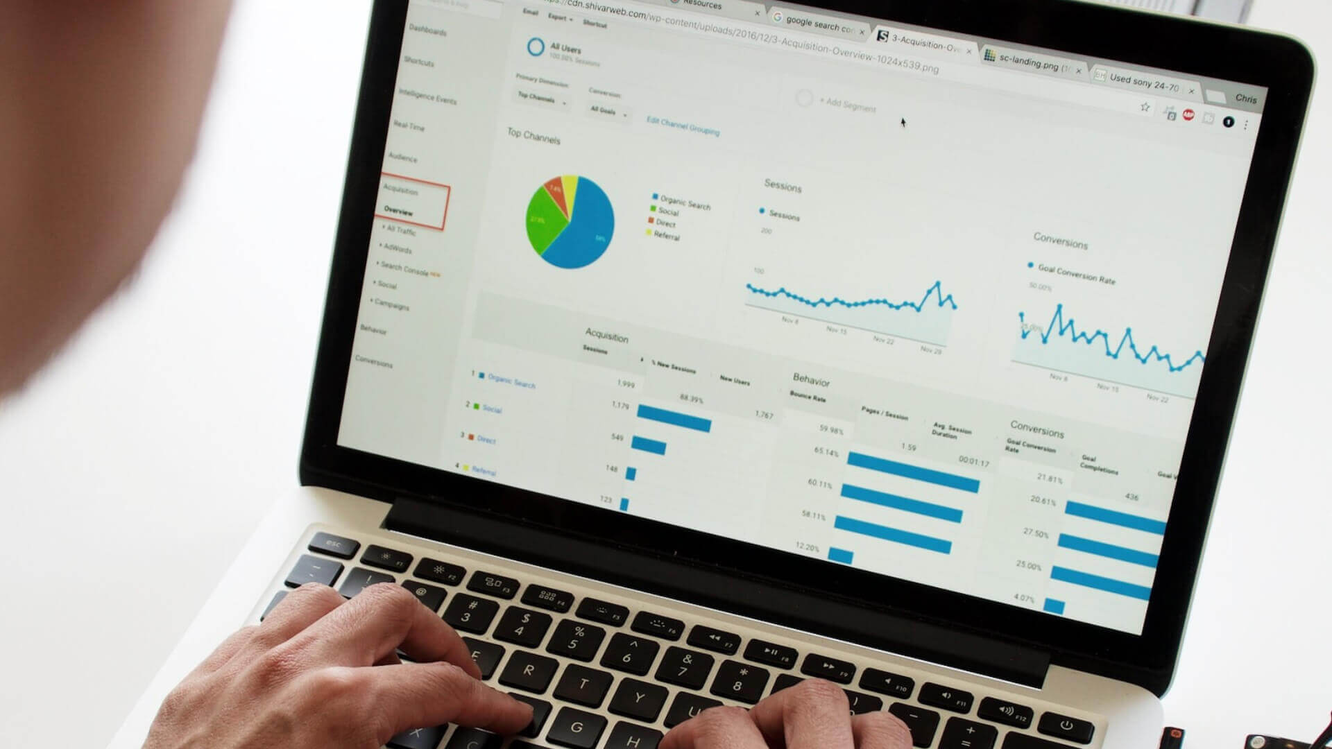 Google Analytics als Beispiel für einen Google Dienst