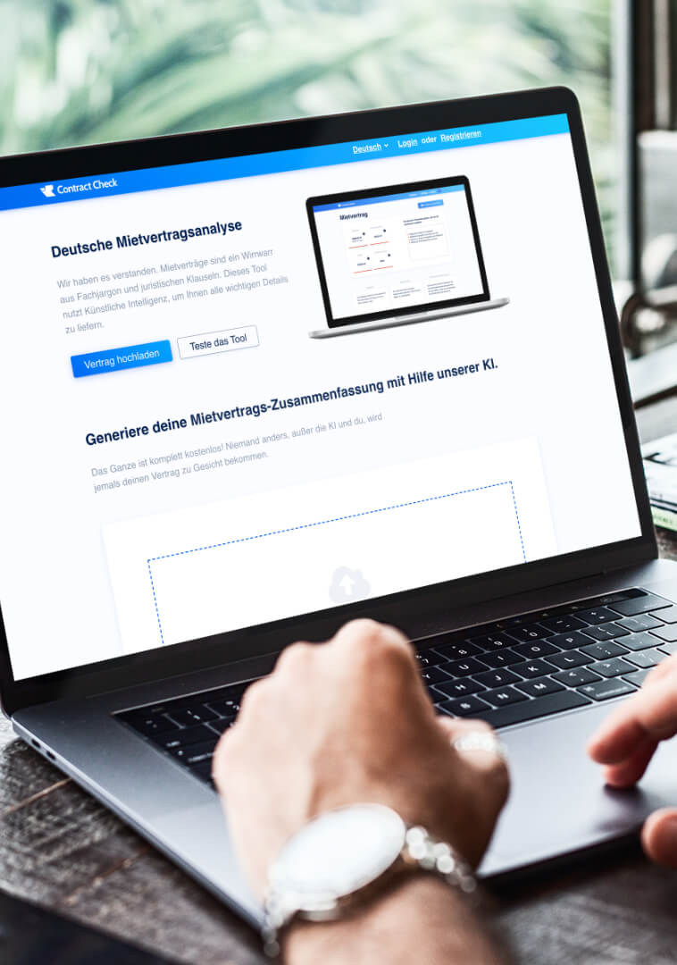 Mietvertrag prüfen mit der Contract Check App