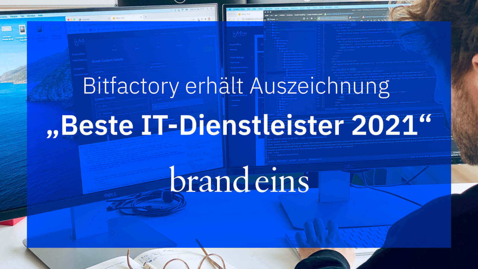 Bitfactory erhält Auszeichnung „Beste IT-Dienstleister 2021“ – brand eins