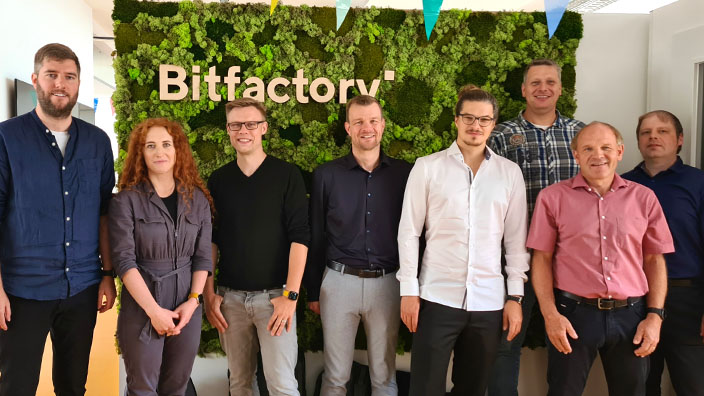 Novoferm zu Besuch im Bitfactory Office in Stuttgart