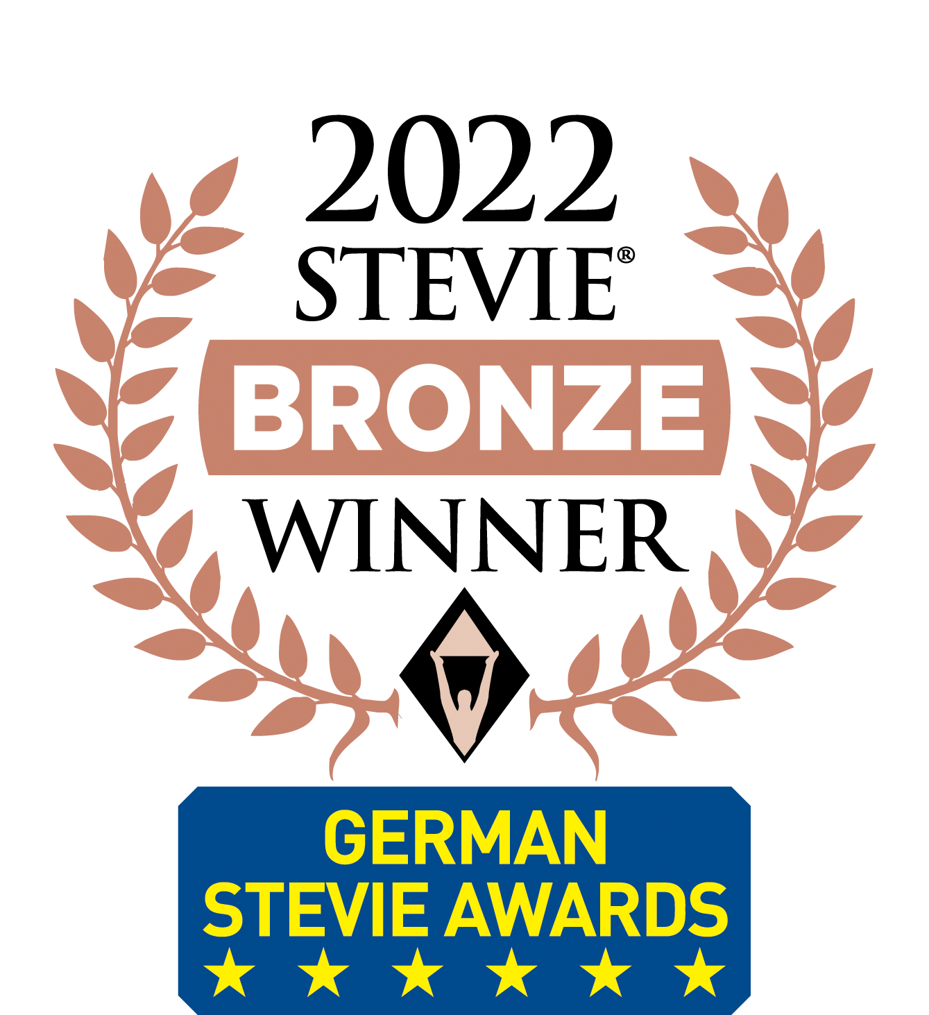 Bronze Logo des German Stevie Awards 2022